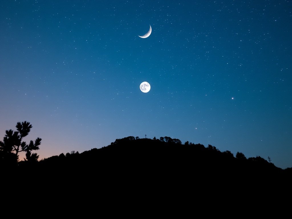 Moon and Stars Aesthetic